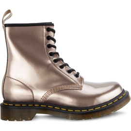 Dr. Martens 1460 Vegan Chrome Rose Gold gul mångfärgad