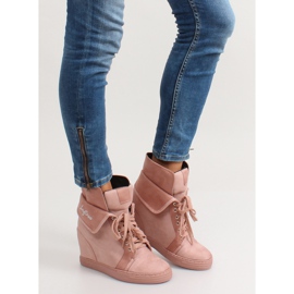 Suede sneakers B12-22 Pink II-GAT rosa