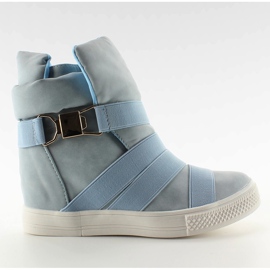 Sneakers med gummiband AF24 Blue II-GAT blå