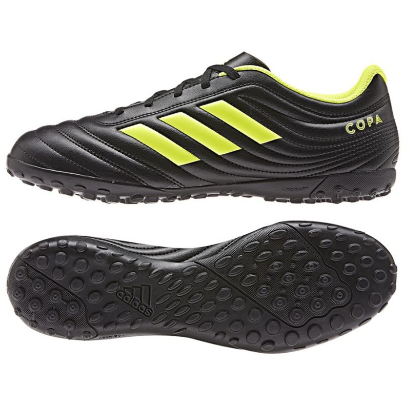 Adidas Copa 19.4 Tf M BB8097 fotbollsskor svart svart
