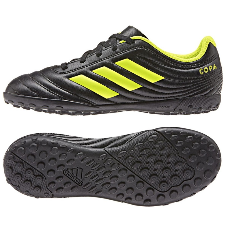 Adidas Copa 19.4 Tf Jr D98100 fotbollsskor svart svart