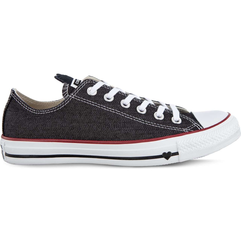 Converse C163309 Svart vit granat