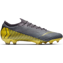 Nike Mercurial Vapor 12 Elite Fg M AH7380-070 fotbollsskor grå grå