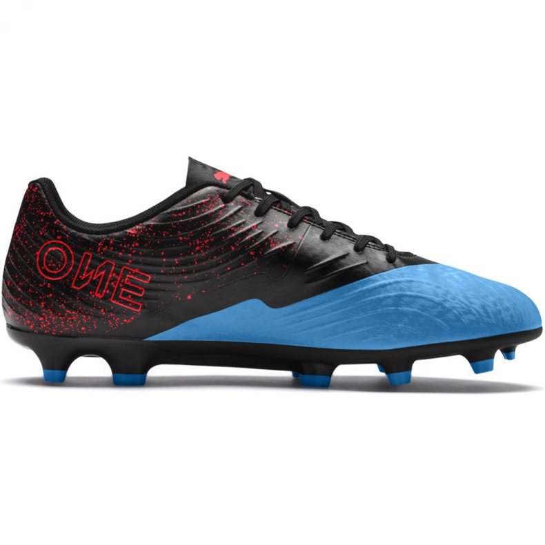 Puma One 19.4 Fg Ag M 105492 01 fotbollsskor svart svart