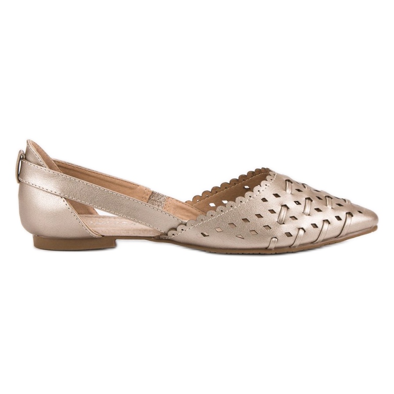 Snygga VINCEZA -ballerinor gul