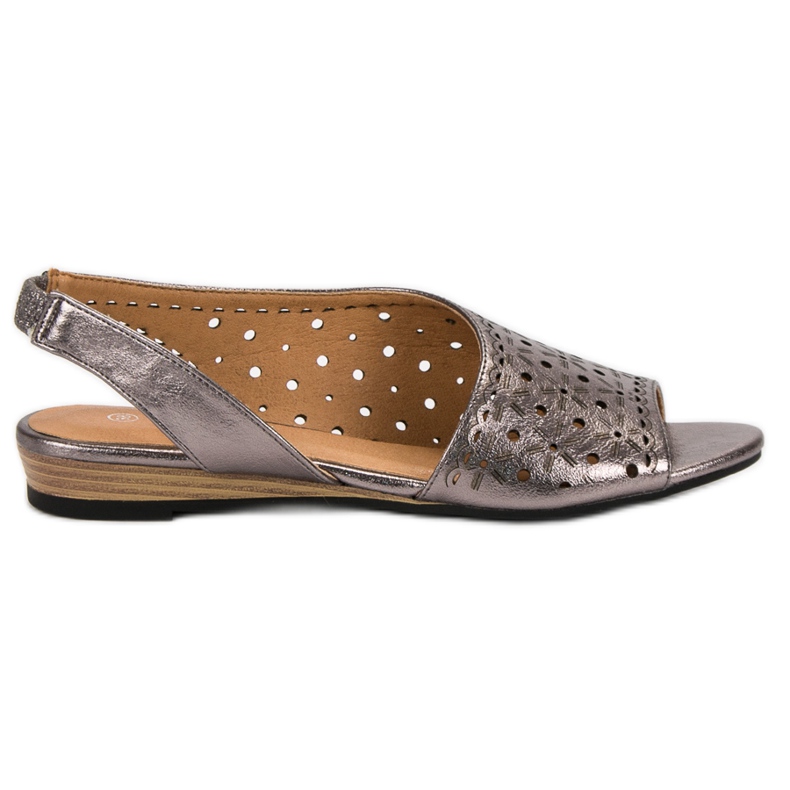 VINCEZA sandaler grå