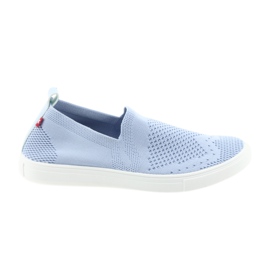 Big Star slipony slip-on sneakers 274785 blå