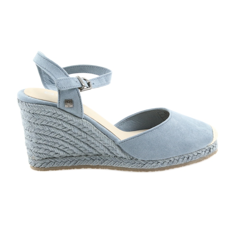 Big Star sandaler espadrilles 274A170 blå brun