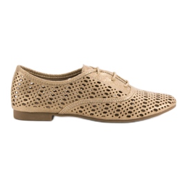 Corina Golden Openwork skor gyllene