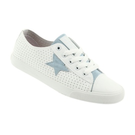 Big Star sneakers star blue 274692 vit blå