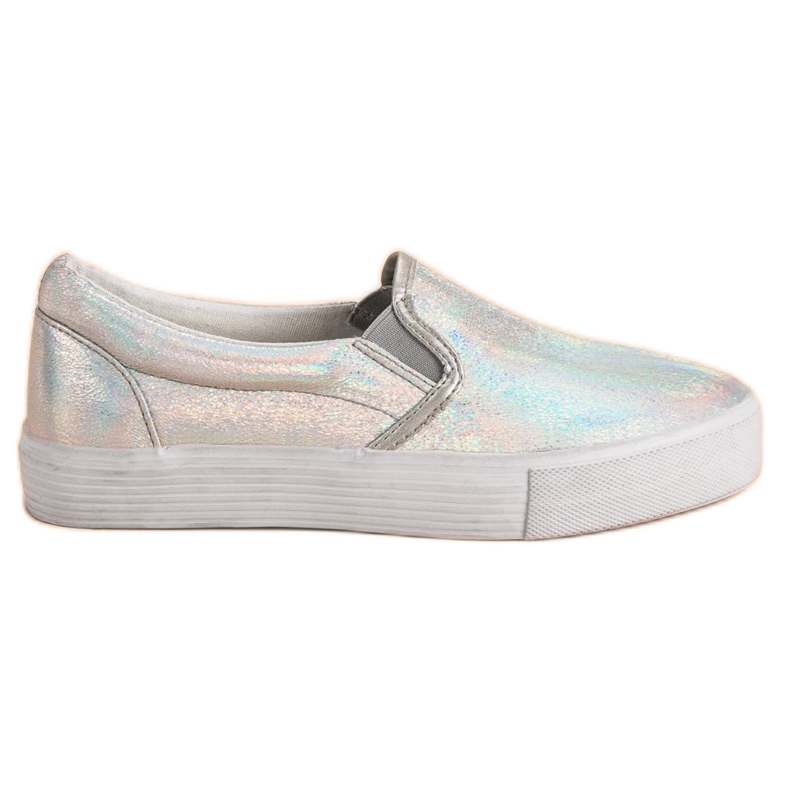 McKey Slipony sneakers med Holo -effekt grå