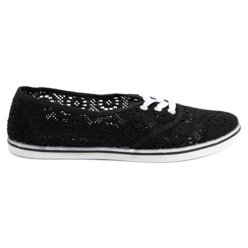 McKey Openwork sneakers svart