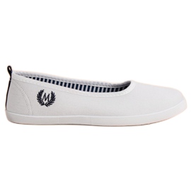 McKey Vit textilballerina