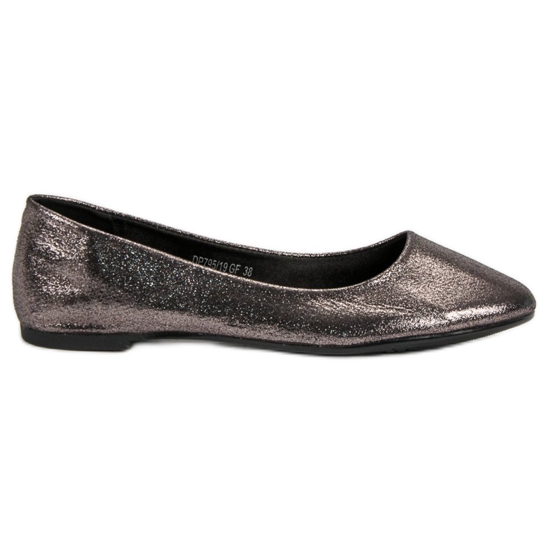 Filippo Klassiska ballerinor grå