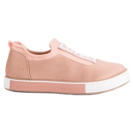 Ideal Shoes Lovelo Slip-On sneakers rosa