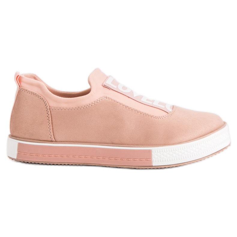 Ideal Shoes Lovelo Slip-On sneakers rosa
