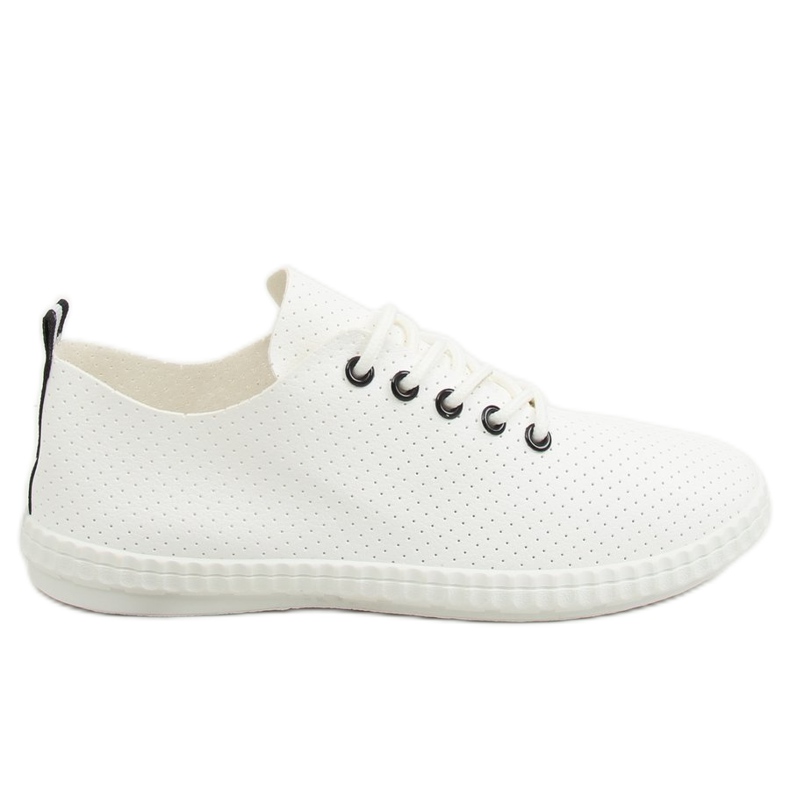 Kvinnors svartvita sneakers BO-1 Black