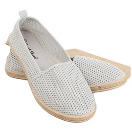 Grå mesh espadriller JX1029 Grå