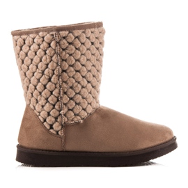 Kylie Varm Mukluki brun