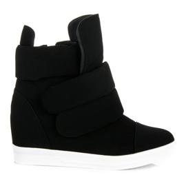 Trendiga sneakers svart