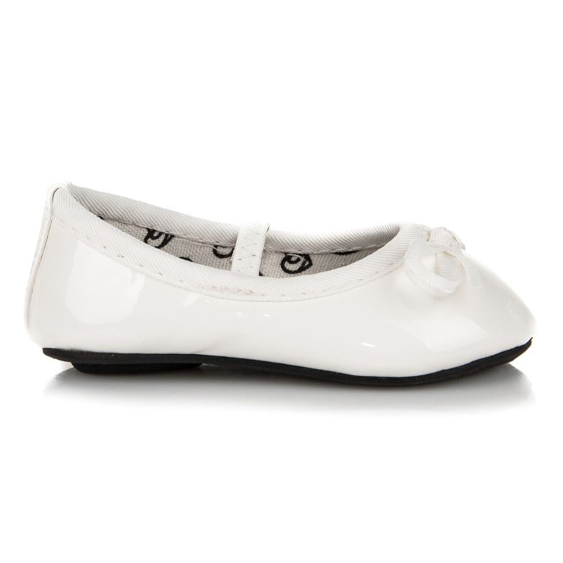 Ballerinor för en flicka vit