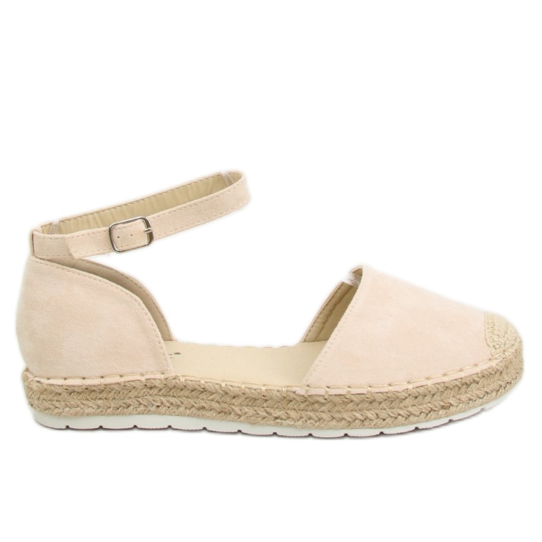 Beige espadriller för kvinnor JH85 Beige