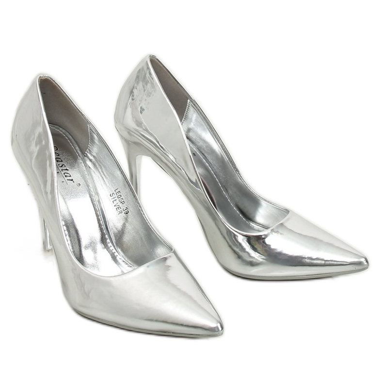 Silver metalliska stift LE05P Silver grå