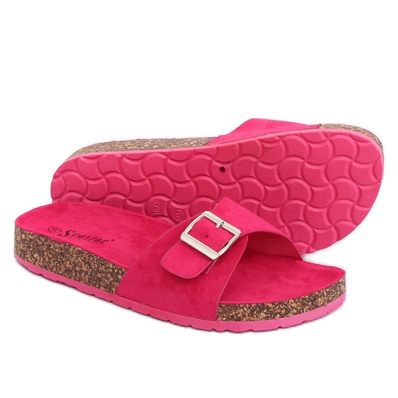Fuchsia mocka CK61P Fushia tofflor rosa