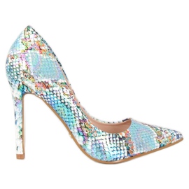 Ormskinn blå dubbar NF-42P Blå mångfärgad