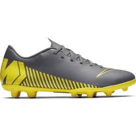 Nike Mercurial Vapor 12 Club Mg M AH7378-070 fotbollsskor svart svart