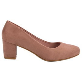 Seastar Mocka Pumps Smutsiga Rosa