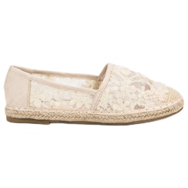 Nio Nio Lacy Espadrilles i blommor brun