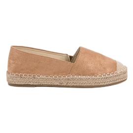 Small Swan Mocka Espadrilles brun
