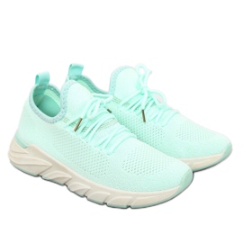 Mint 7766-Y gröna sportskor mångfärgad