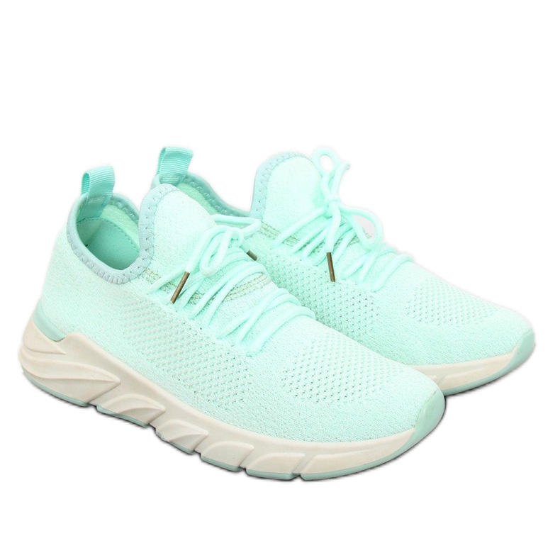 Mint 7766-Y gröna sportskor mångfärgad