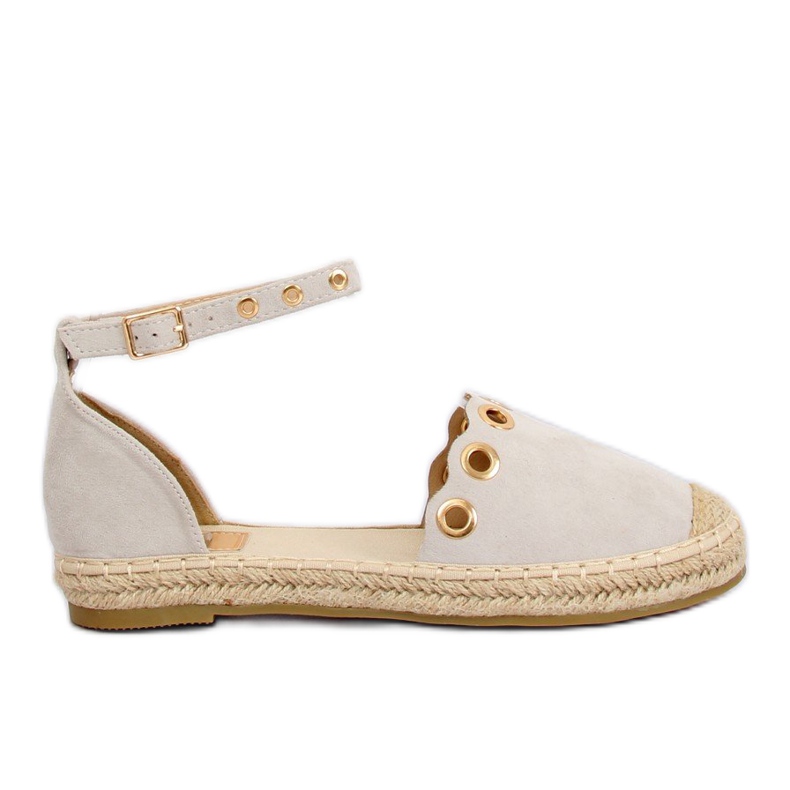 Espadriller med grått LX170 grått band
