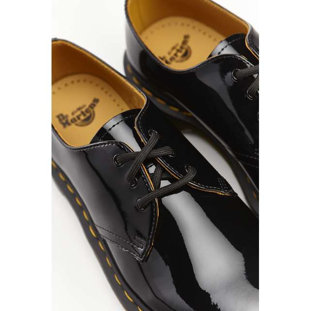 Dr. Martens 1461 Black Patent Lamper 10084001 svart