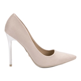 Seastar Beige mocka klackar