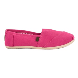 SHELOVET Klassiska rosa slipons