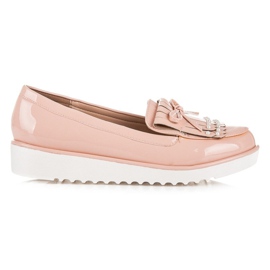 VICES pulverlackade skor rosa