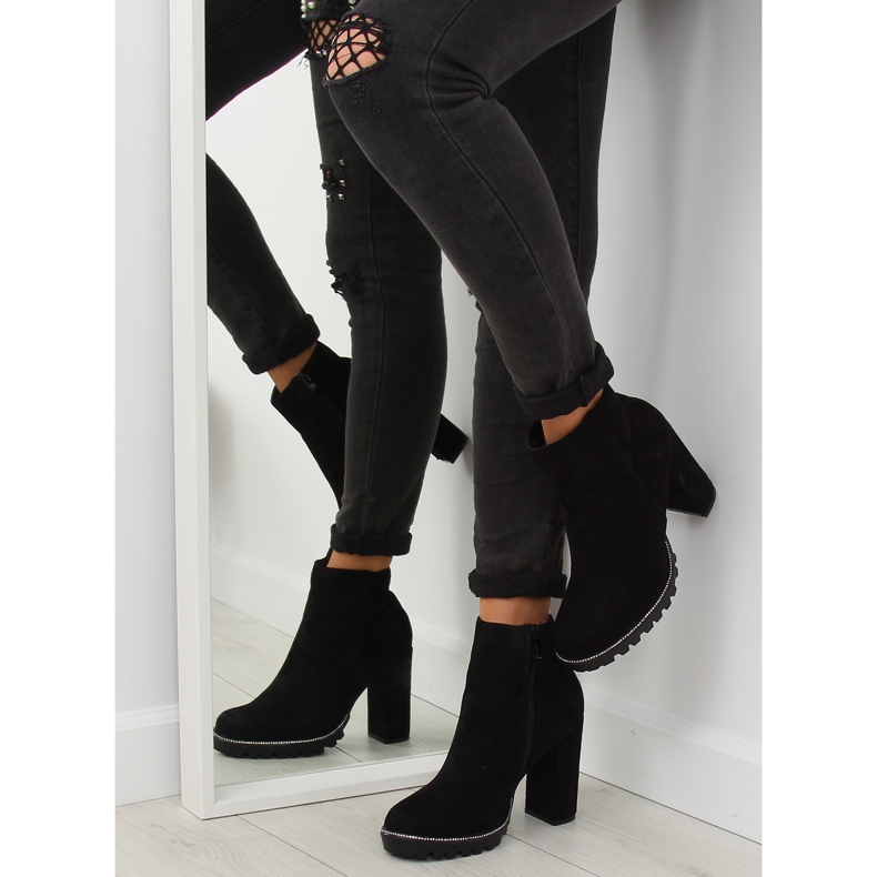 Svart Högklackat svart 58-581 Svart II-GAT