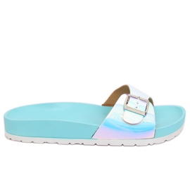 Blå BG27P Blå bensintofflor