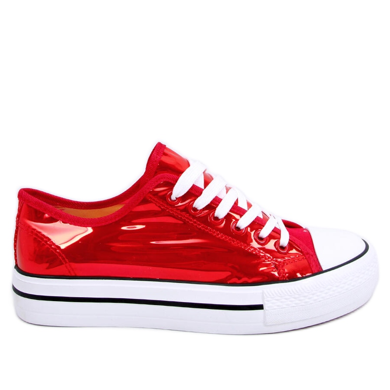 Röd petrol XL19P Röda sneakers