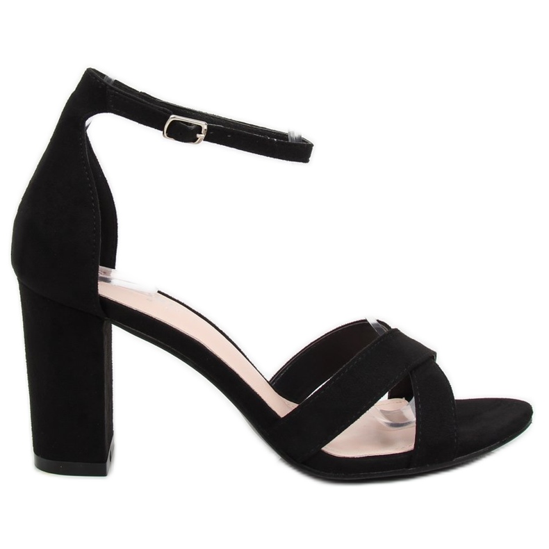 Sandaler på stolpen svart NF-40P Svart
