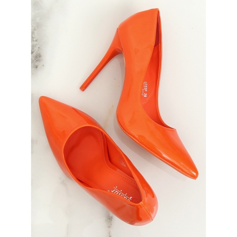 Orange stilettos för kvinnor LE03P Orange II-GAT