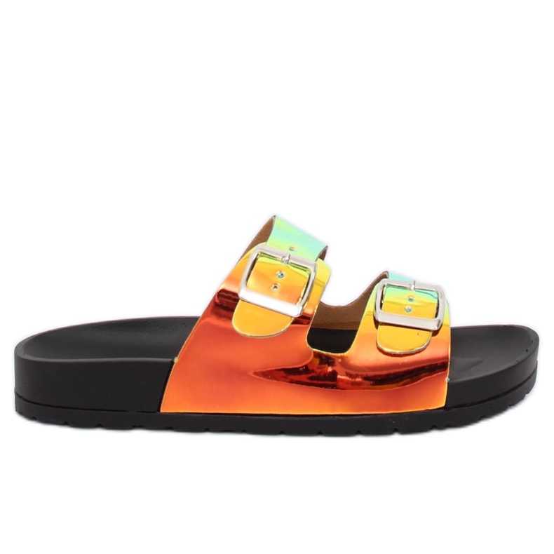 Svarta BG28P tofflor i svart bensin