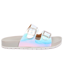 Grå BG28P Grå bensintofflor