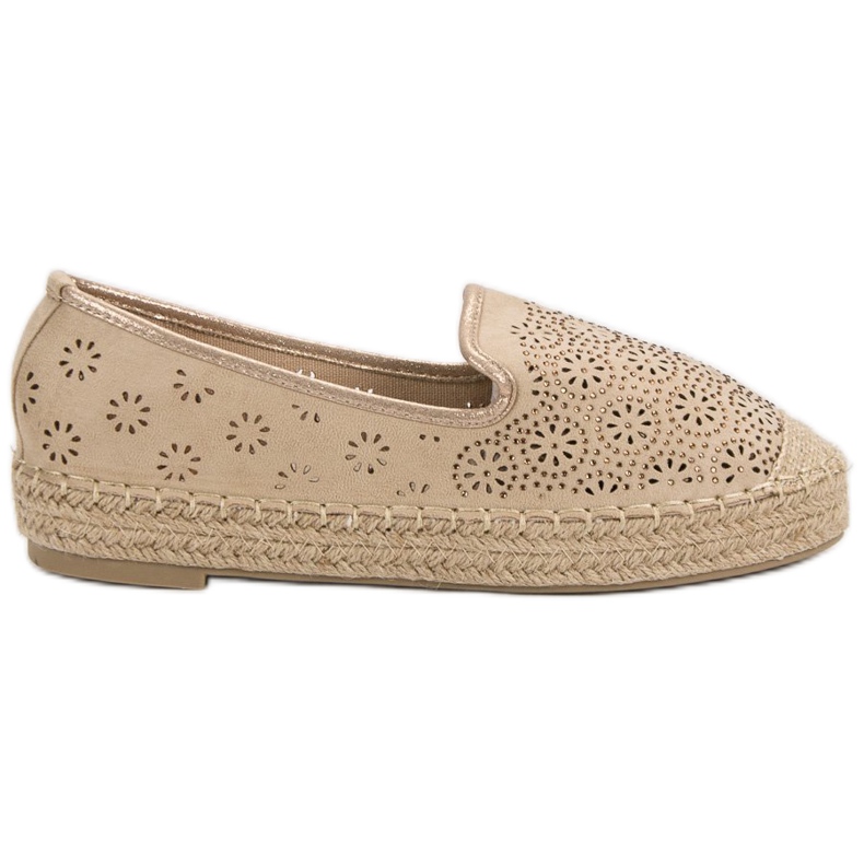 Mocka Openwork Espadrilles brun