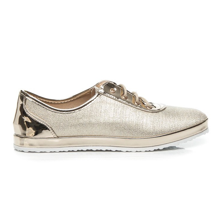 Vices Skor i modern stil gul