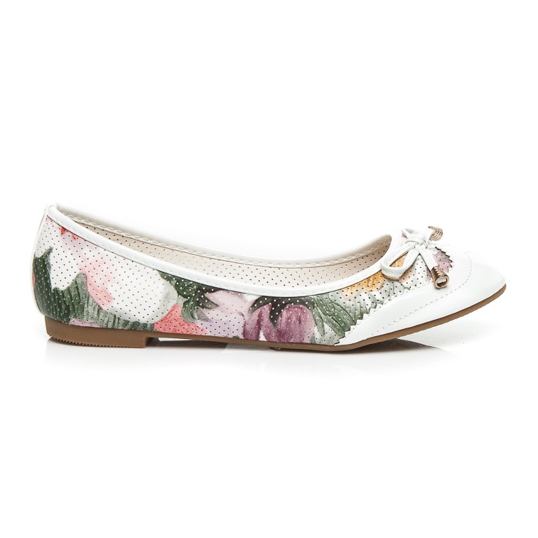 Sergio Todzi Blomma ballerina vit